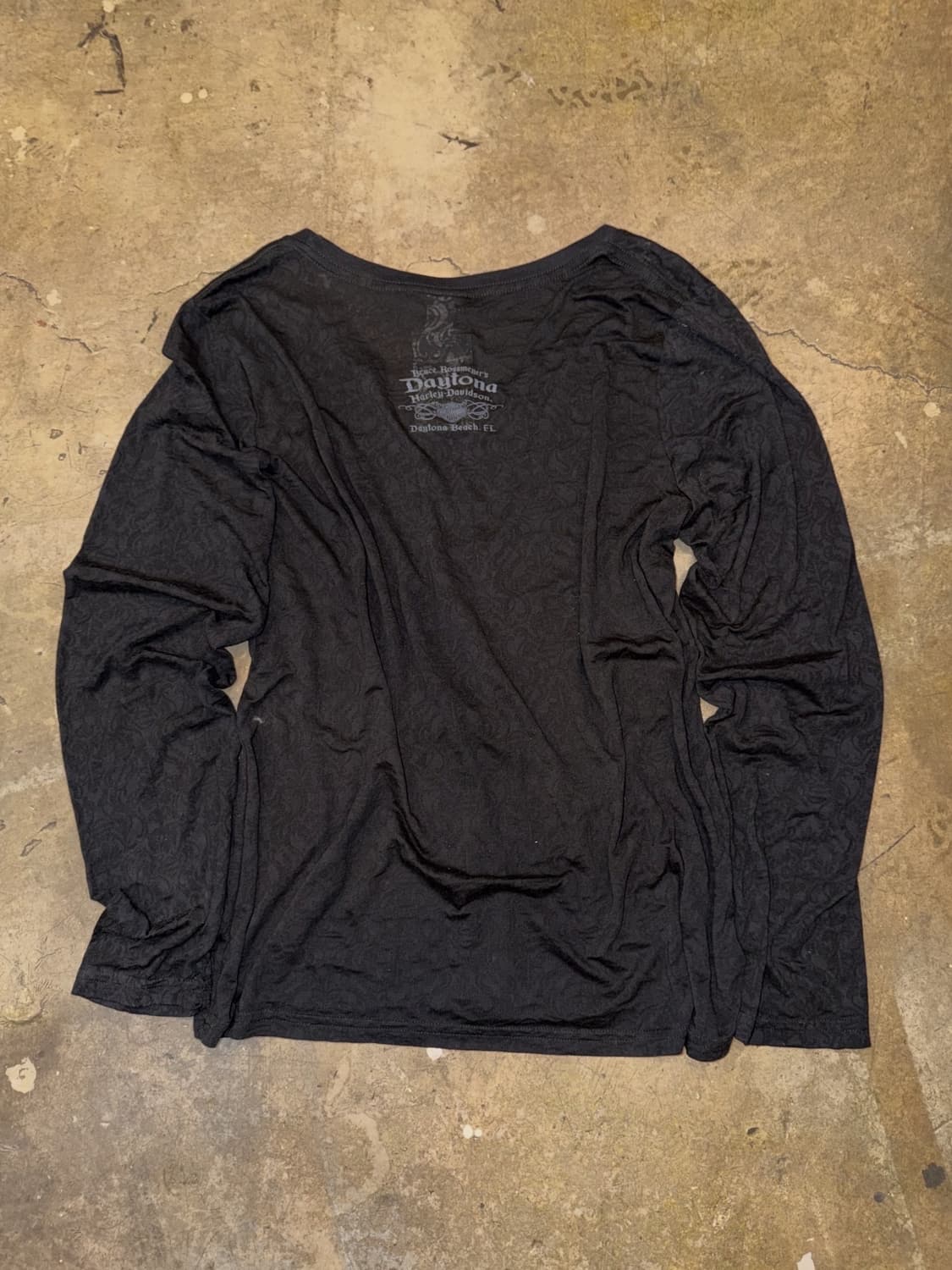 < Harley-Davidson Cubic Printing L/S > 상품이미지10