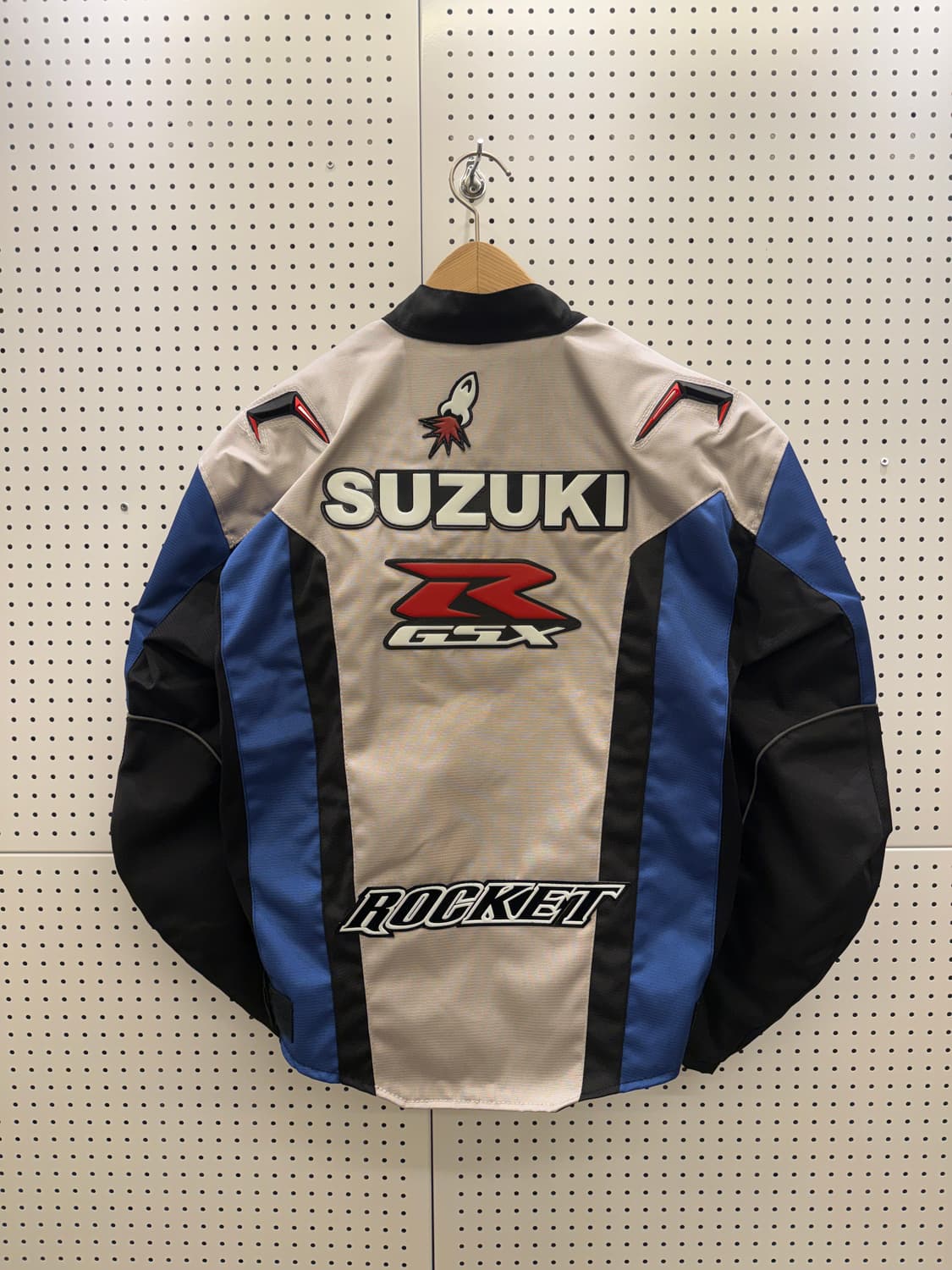 빈티지 스즈키 패치워크 프로텍터 레이싱 자켓 U584 상품이미지3