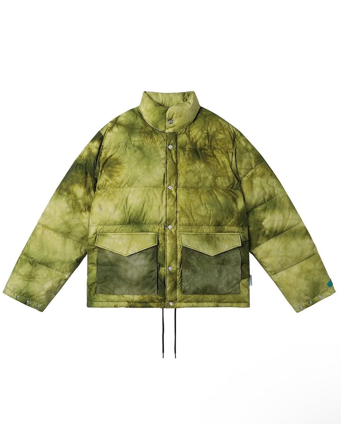 Y.E.S Dyed Down Jacket Lime 상품이미지4