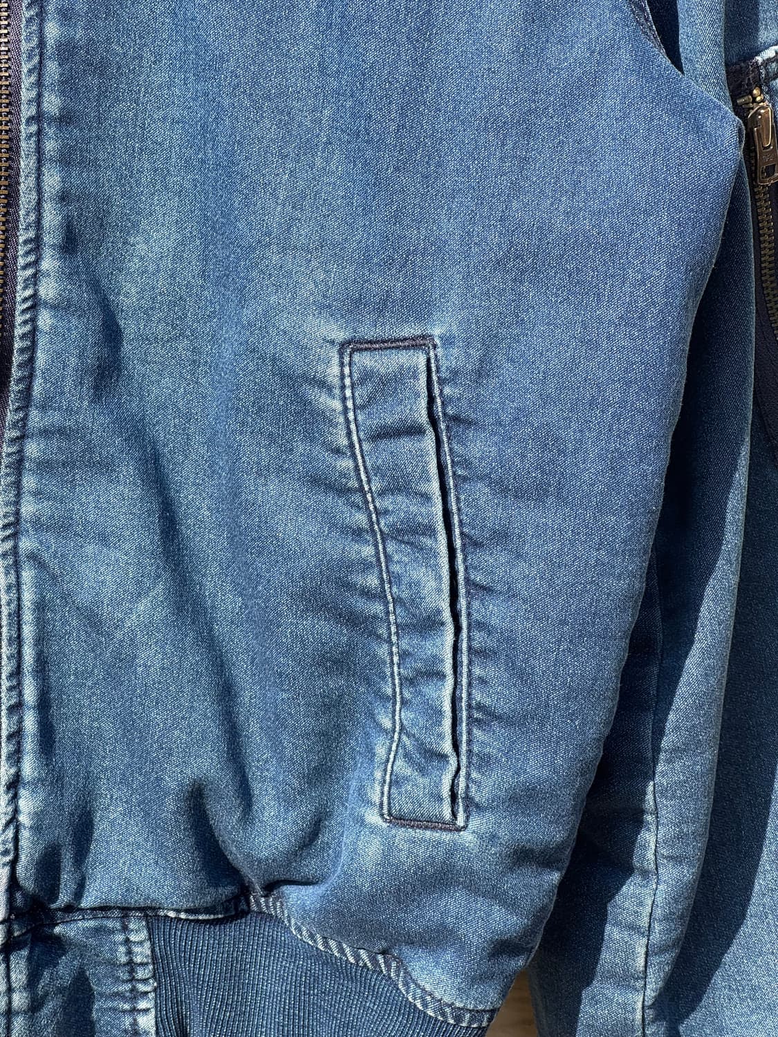 올드 갭 데님 봄버 자켓 상품이미지6