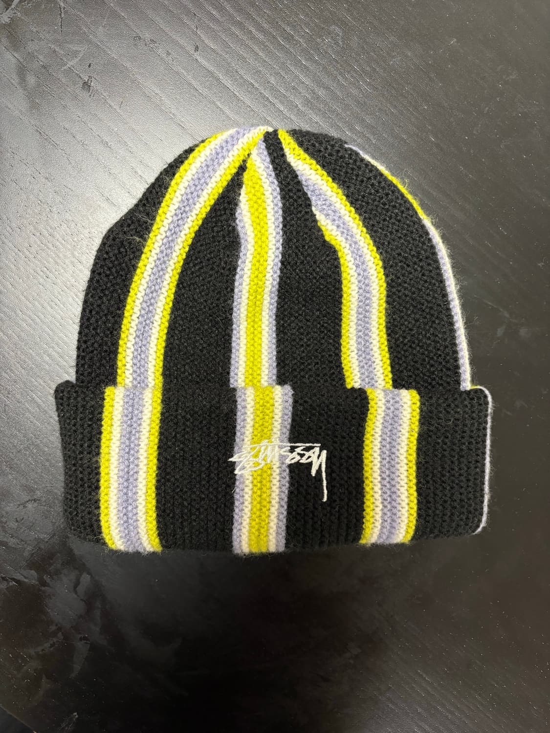 스투시 스트라이프 비니 상품이미지1