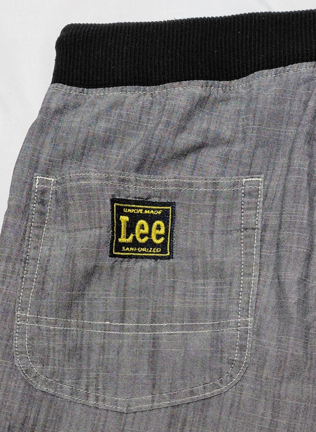 [30] Lee x Edwin JP 조거 워크 팬츠 (샴브레이 그레이) 상품이미지8