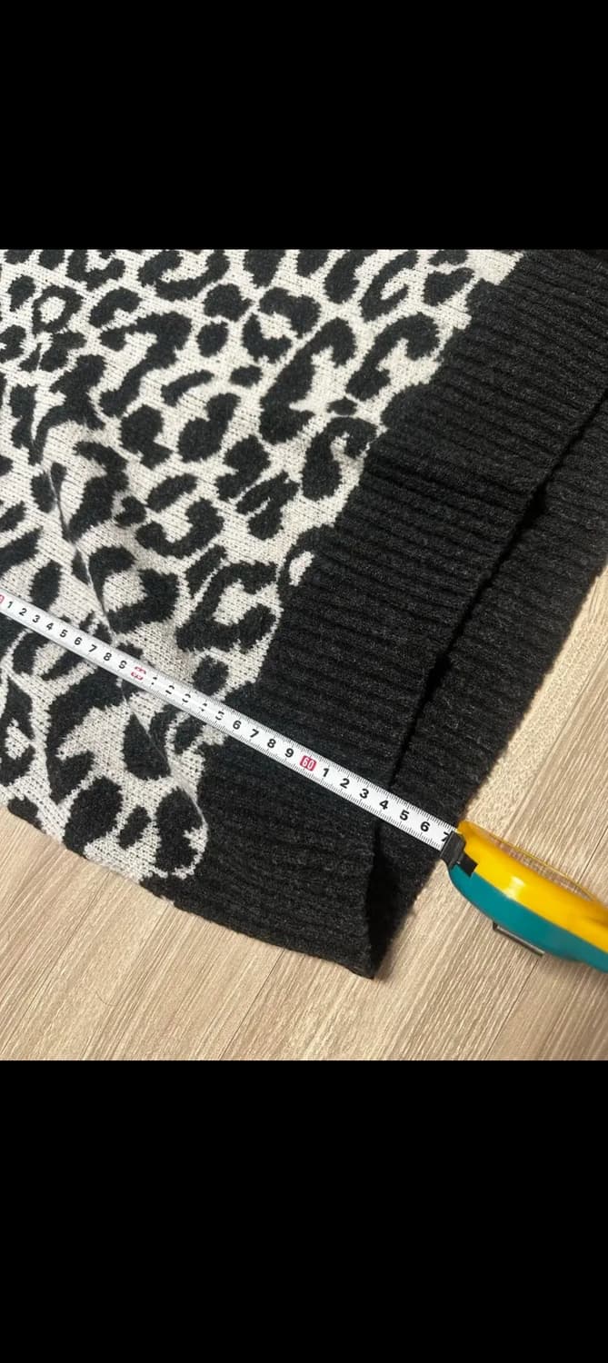 일본판 스투시 레오파드 니트 상품이미지9