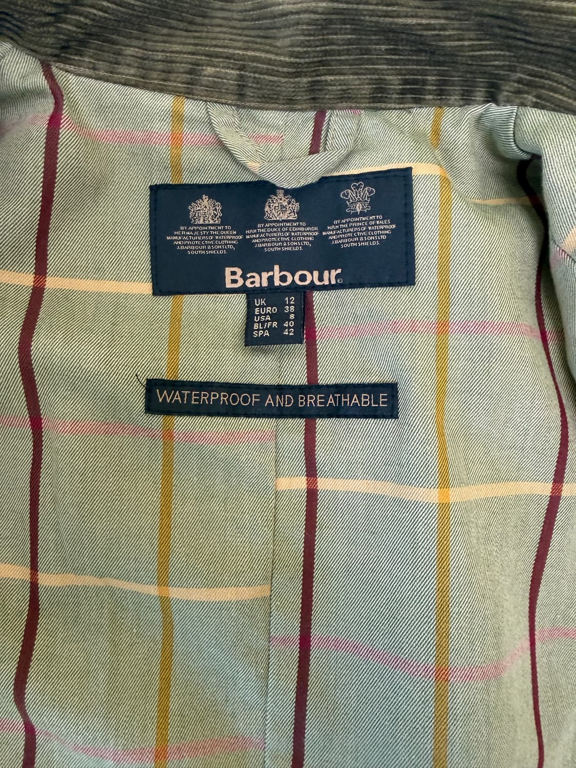 Barbour 여성 야상 자켓 상품이미지3