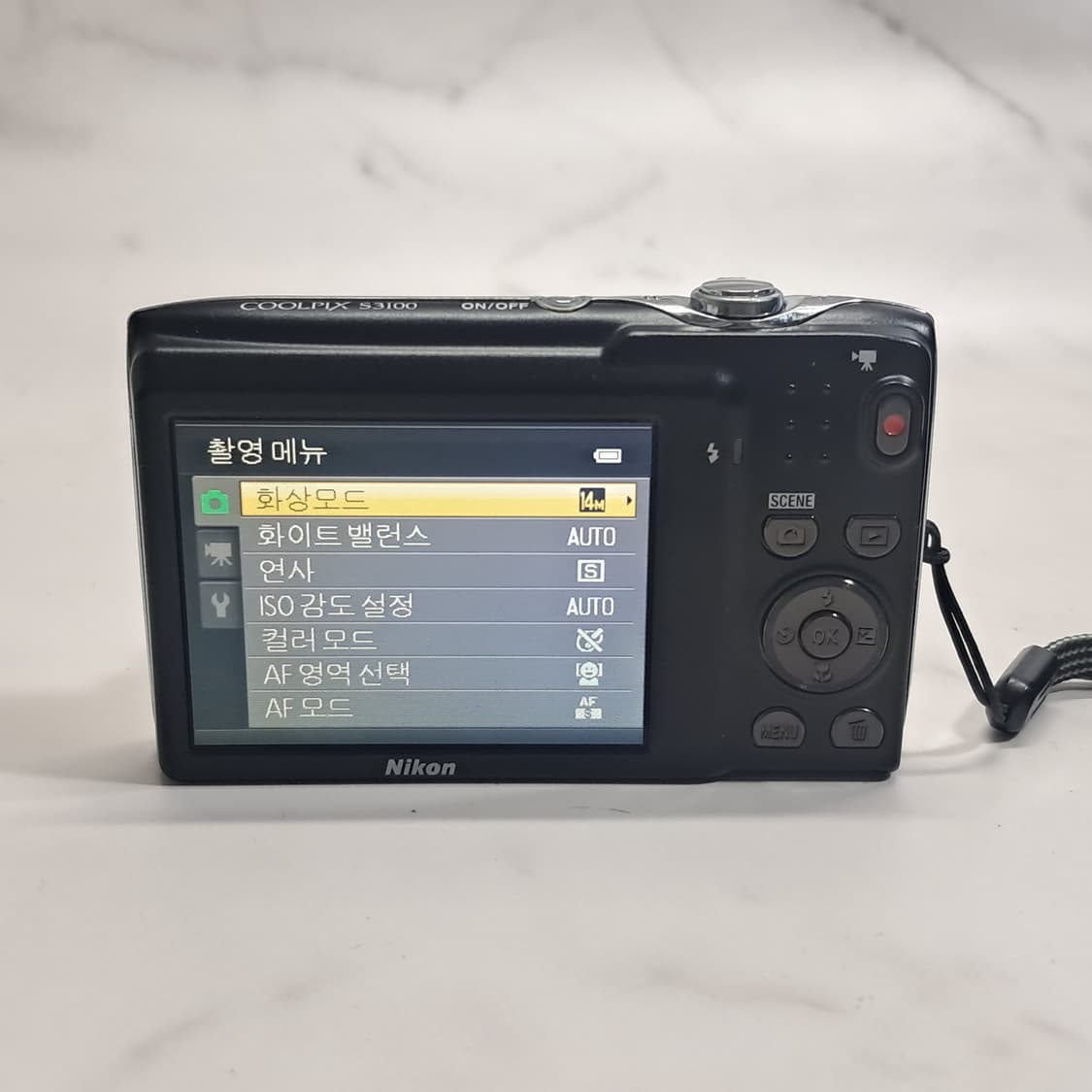 니콘 쿨픽스 s3100 빈티지 디지털 카메라 상품이미지6