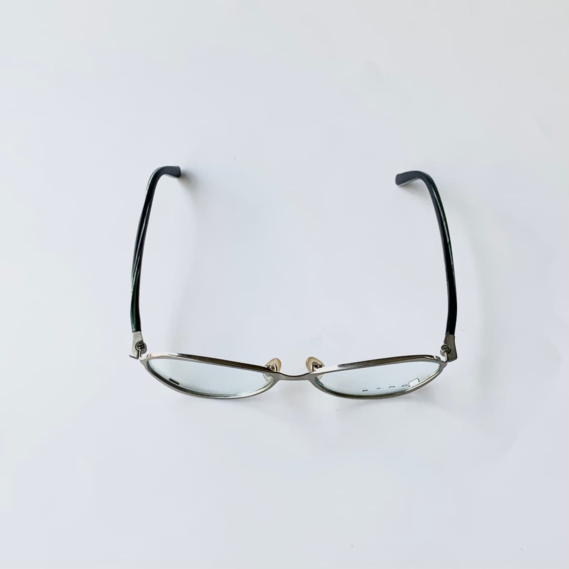 866 에트로 데드스탁 빈티지 슬림 오벌 메탈 픽키안경 상품이미지2