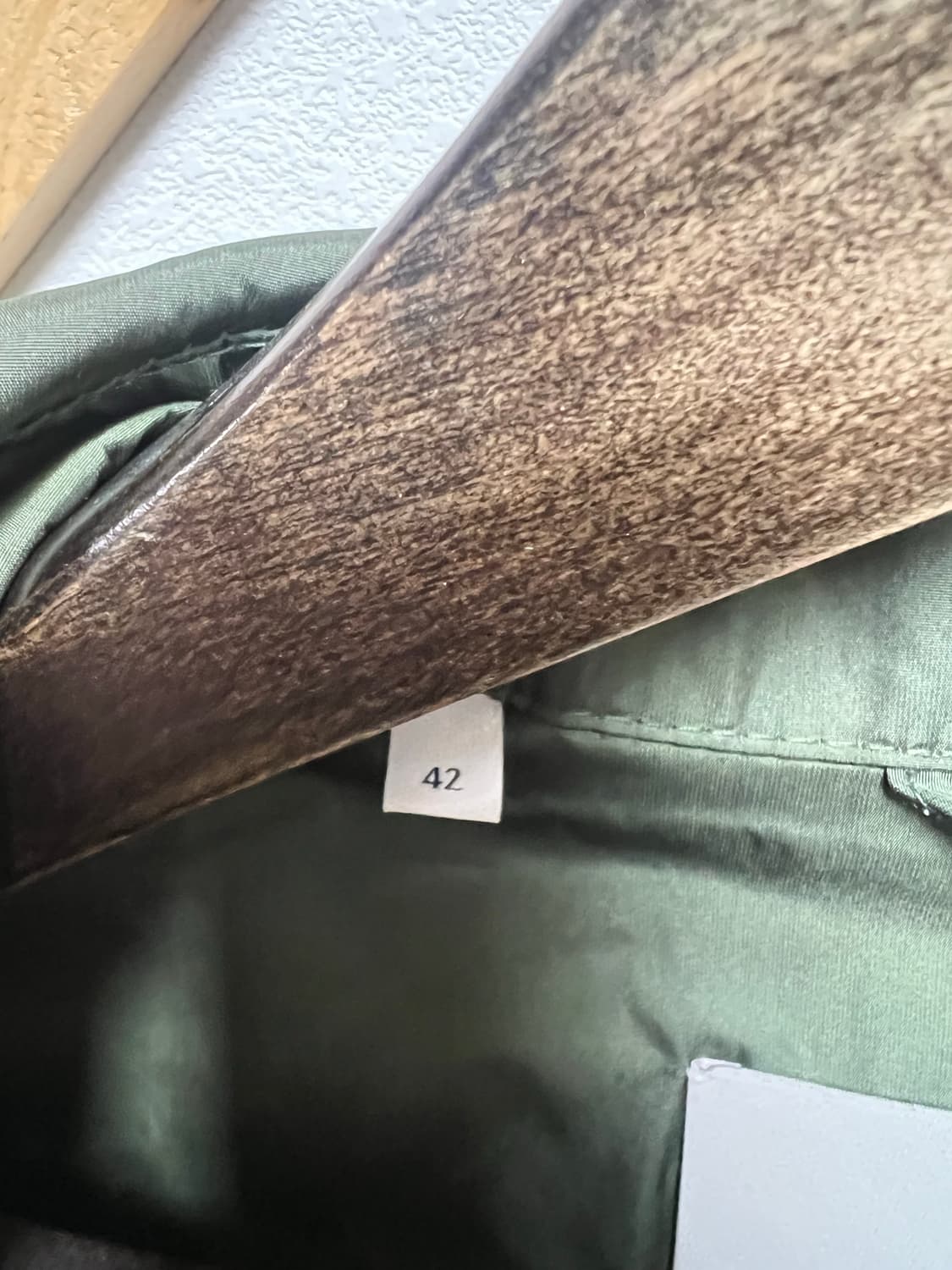 매킨토시 다크 그린 레인 코트 42사이즈 상품이미지2