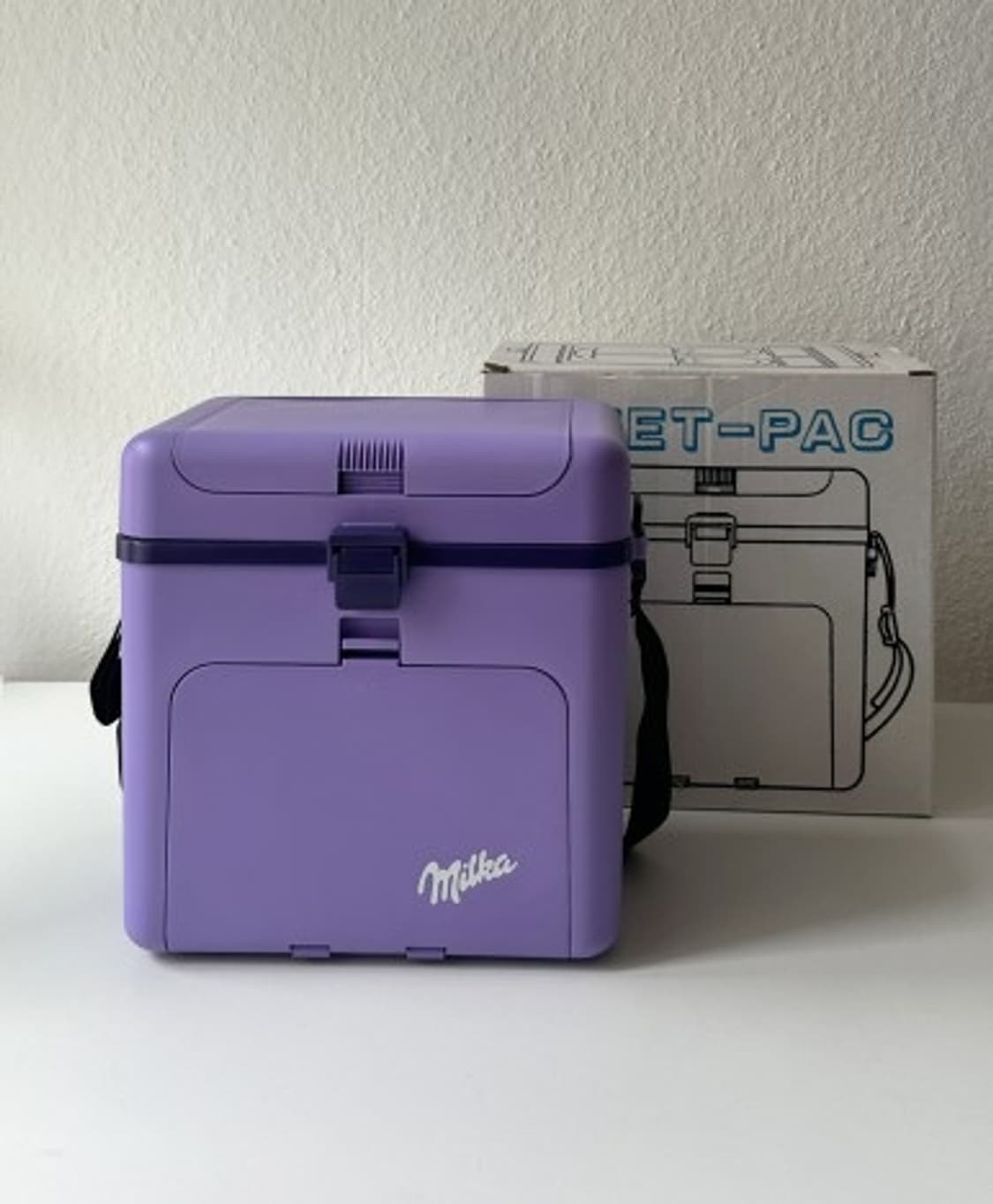 빈티지 milka 밀카 아이스박스 캠핑 상품이미지1