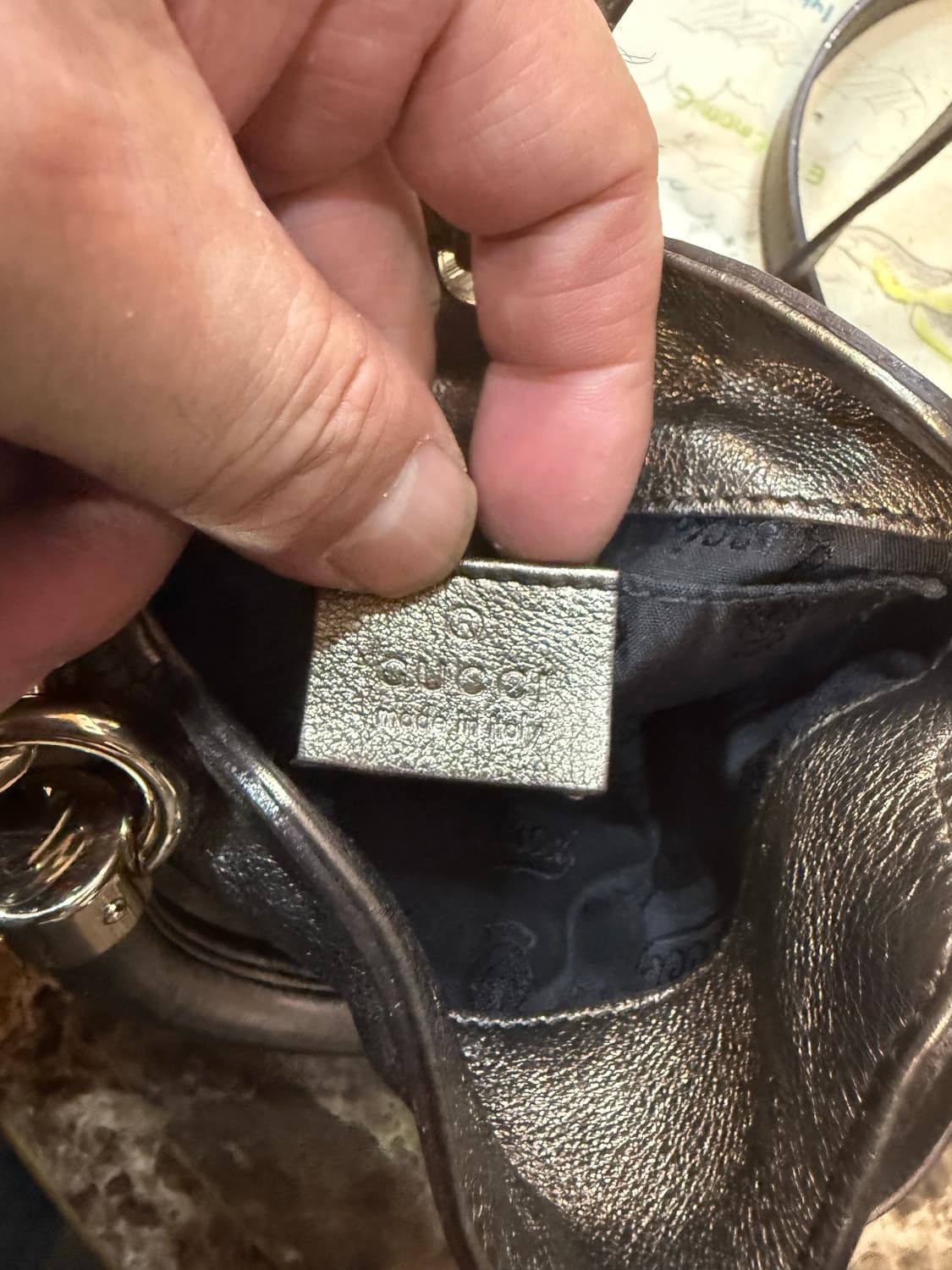 정품 구찌 뱀부 인디 2way백 팝니다 상품이미지9