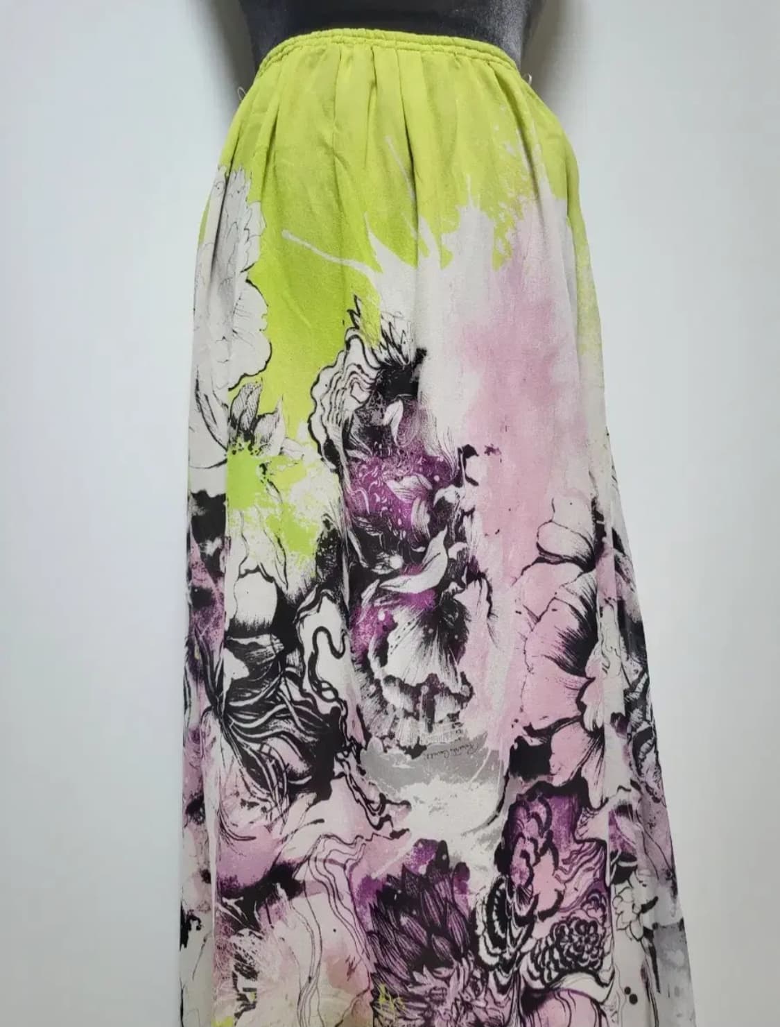 로베르토 까발리 쉬폰 롱 스커트 ROBERTO CAVALLI 상품이미지6