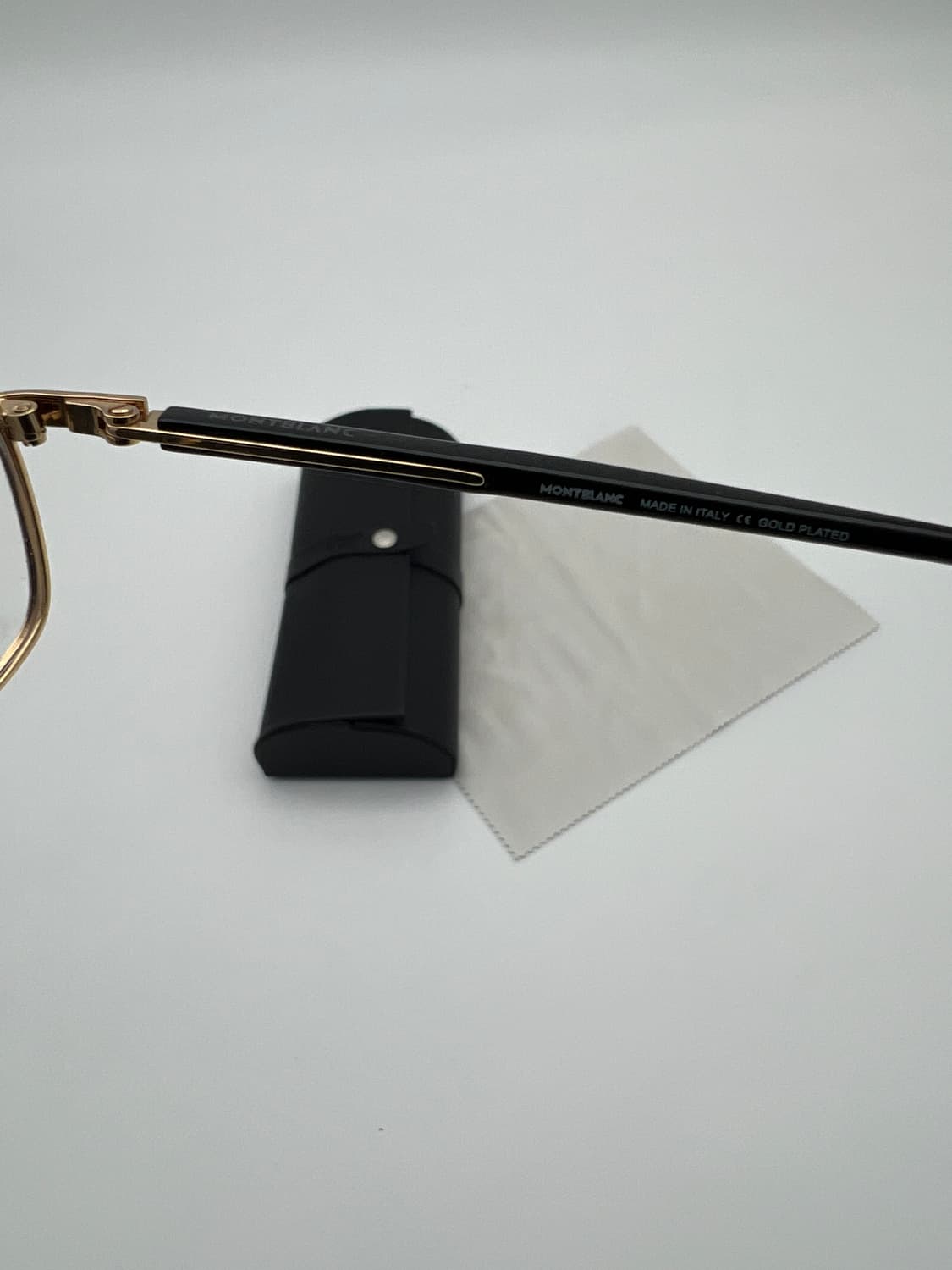 몽블랑 MONTBLANC 메탈 직사각 안경 MB 44 E69 상품이미지10