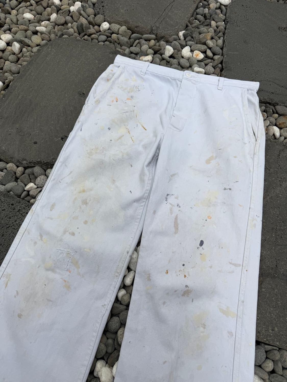DISTRESSED 70s WHITE FRENCH 70s 프렌치워크팬츠 상품이미지6