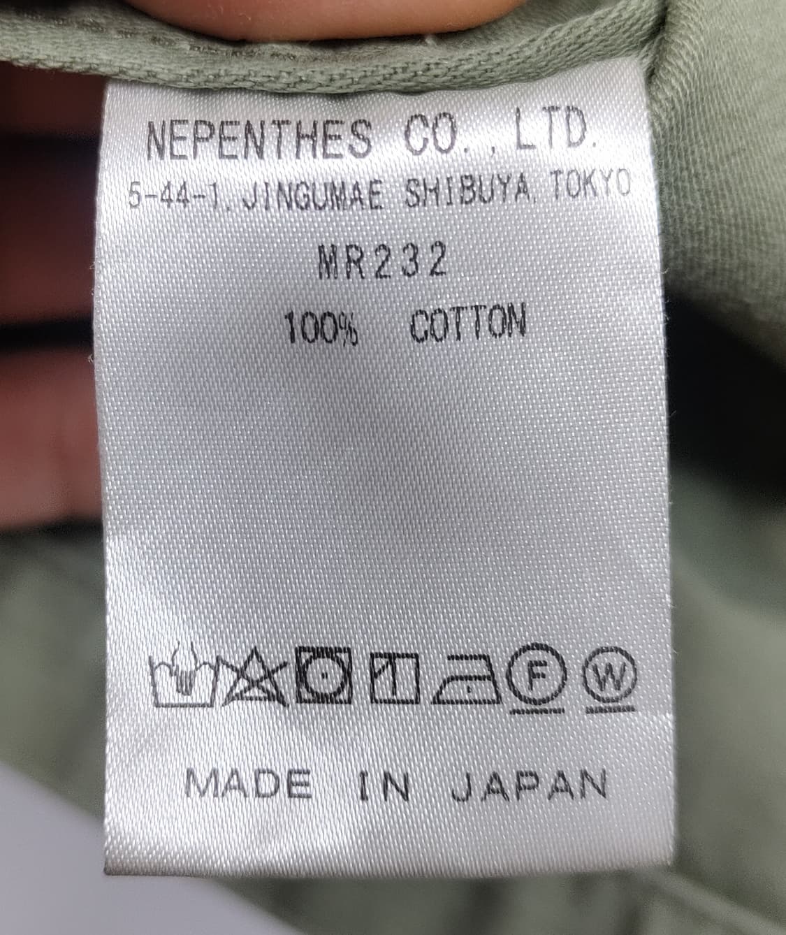 니들스 퍼티그 셔츠 올리브 m 상품이미지4