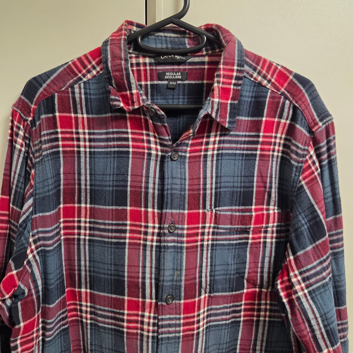 George 아메리칸 플란넬 체크 셔츠 L(100) 상품이미지2