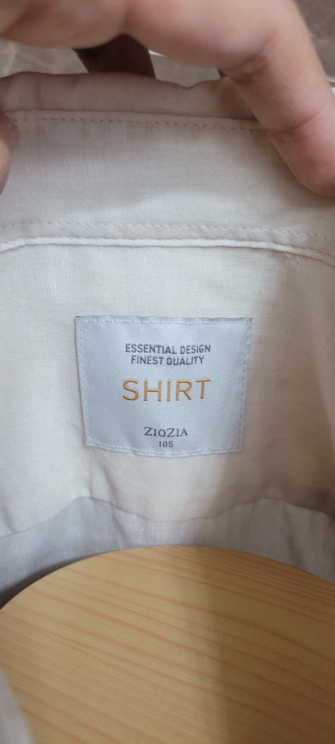 👔남성105사이즈👔지오지아 셔츠  마혼방(55%) 상품이미지7