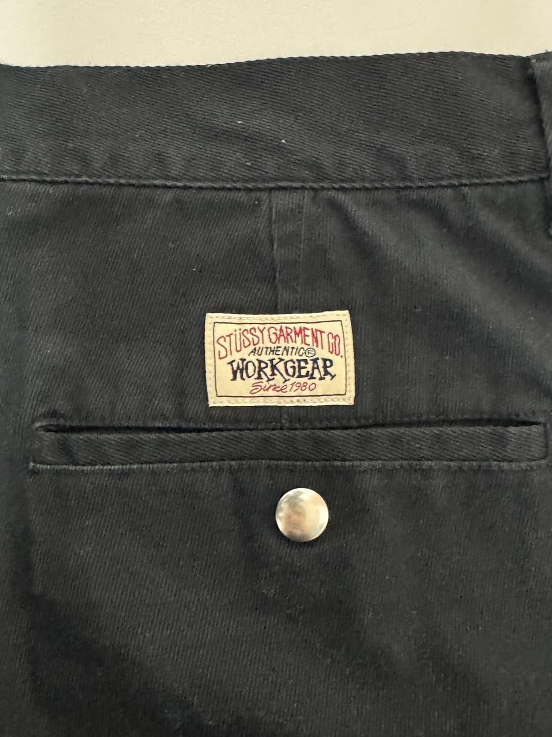 [36]스투시 워크기어 트라우져 트윌 블랙 상품이미지5