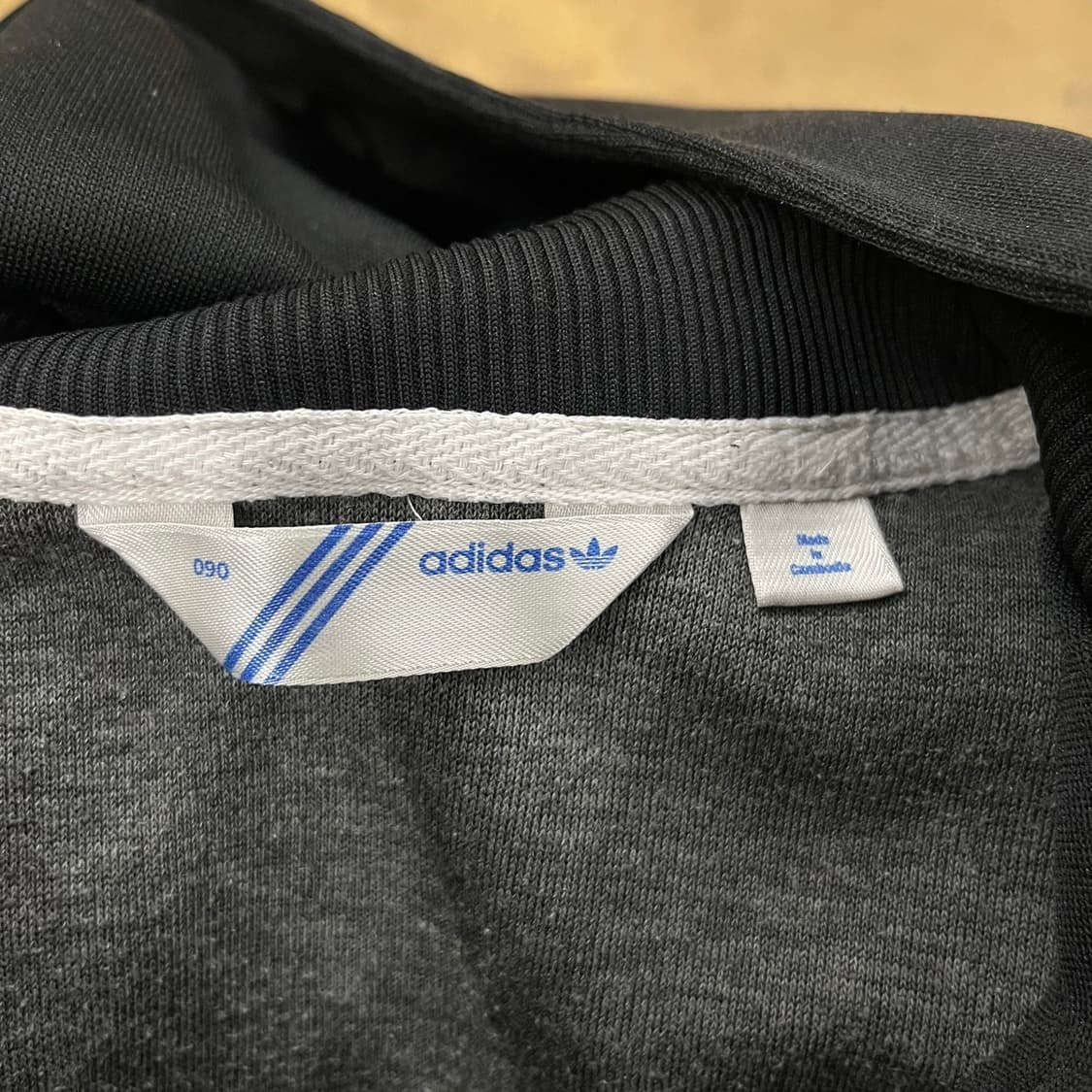 아디다스 블랙 트랙탑 후플 플락 후드집업 져지 90 상품이미지5