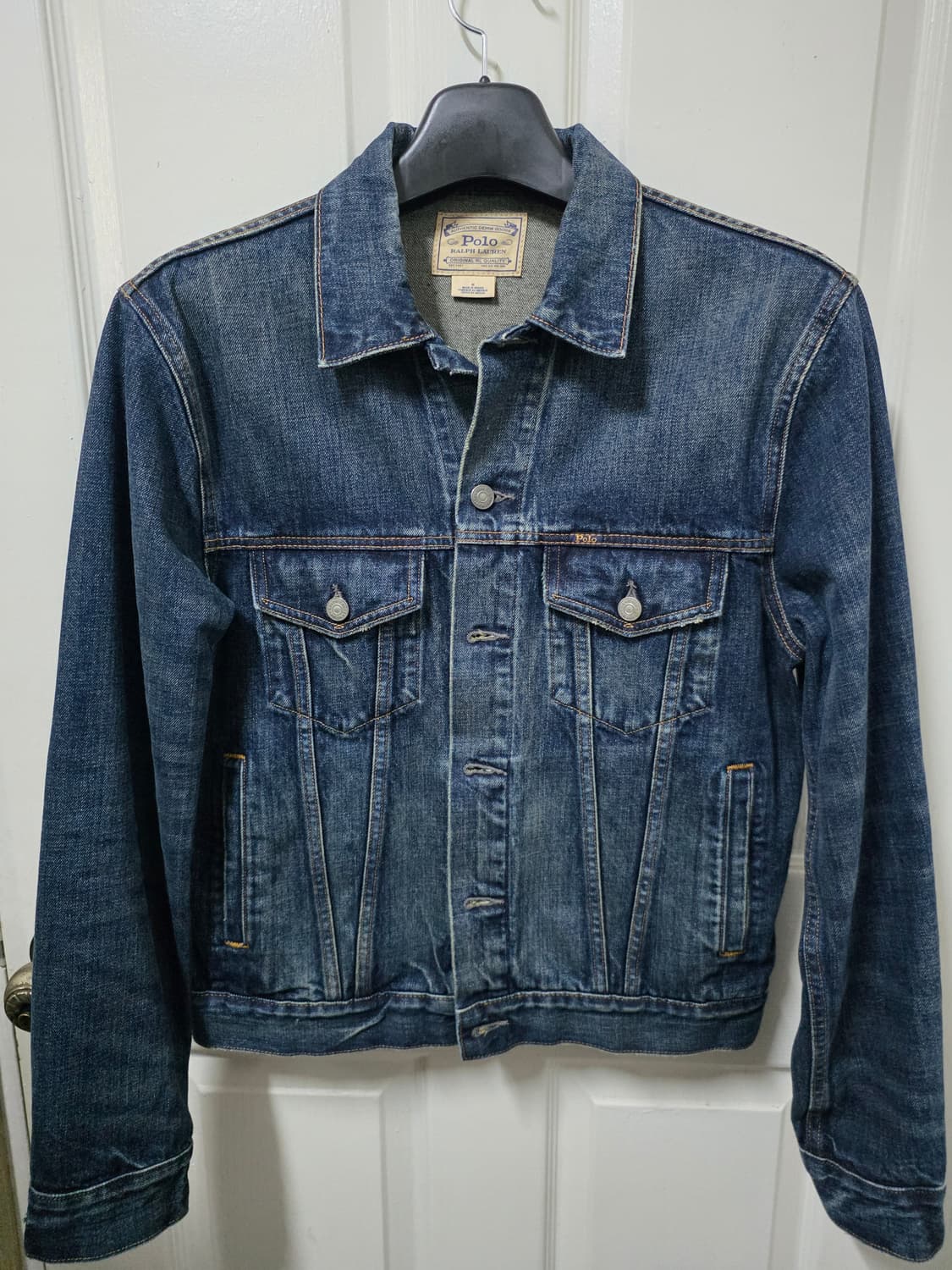 폴로 랄프로렌 페이디드 데님 트러커 자켓 M사이즈 상품이미지1