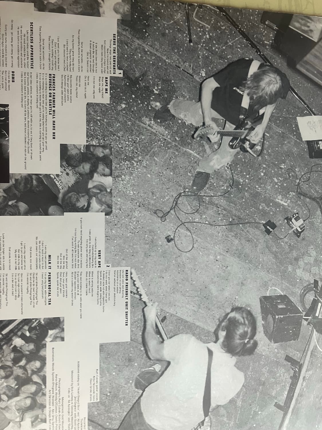 Nirvana In utero LP 1993 오리지널 프레싱 상품이미지3