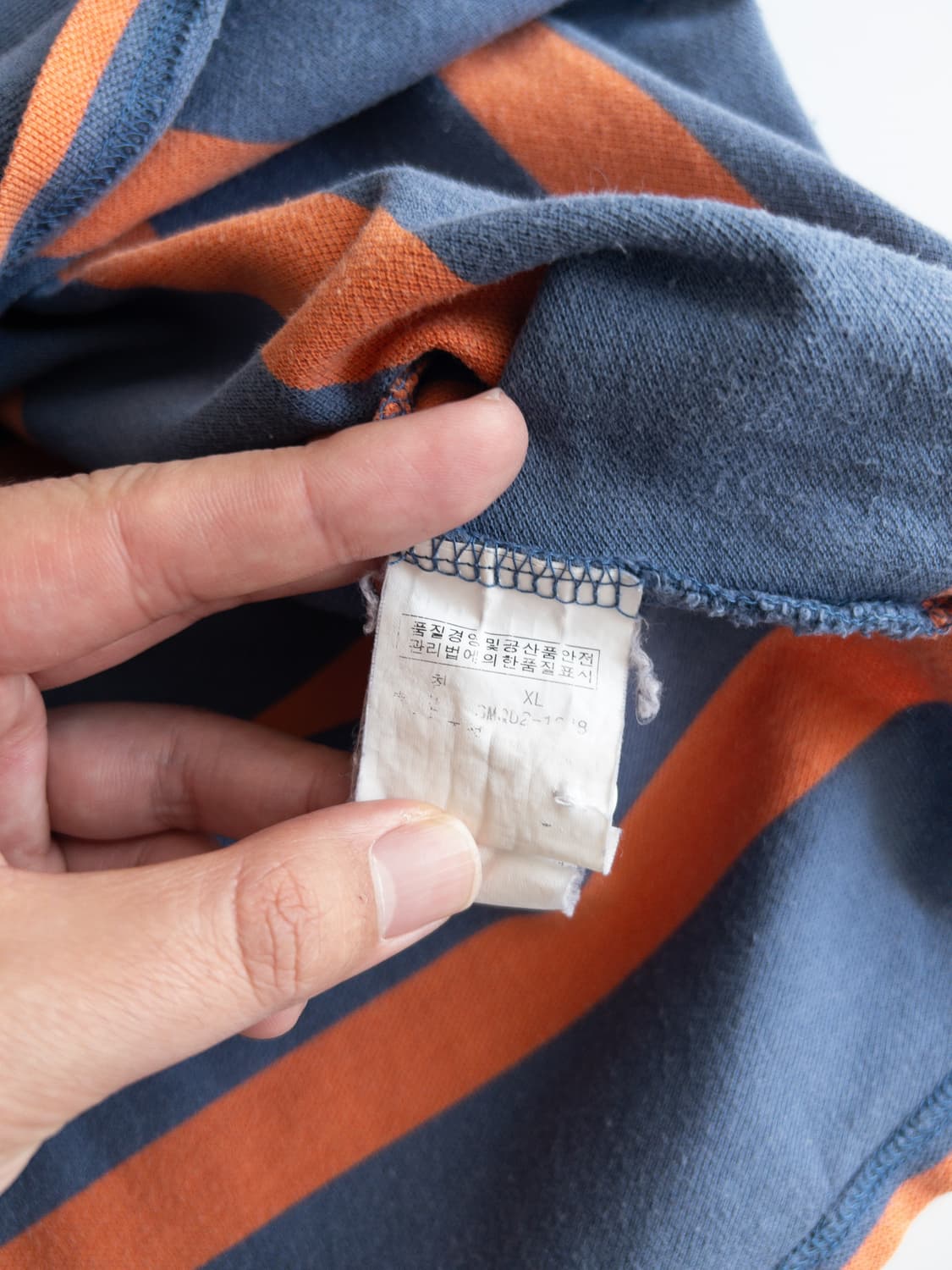 폴로 랄프로렌 단가라 반팔 럭비티 XL 상품이미지5