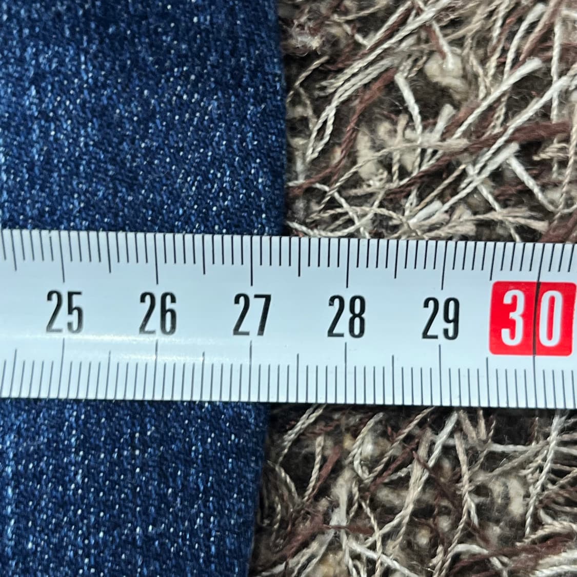 32 에비수 로고 디스 워싱 데님 팬츠 상품이미지8