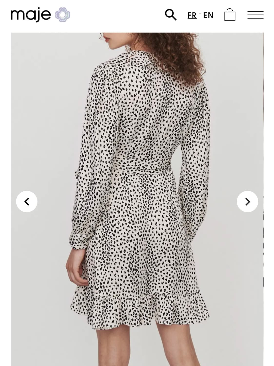 maje 마쥬 랩 원피스 상품이미지10