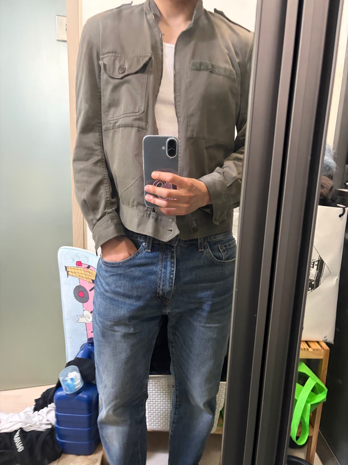 80’s French Military Jacket 상품이미지1