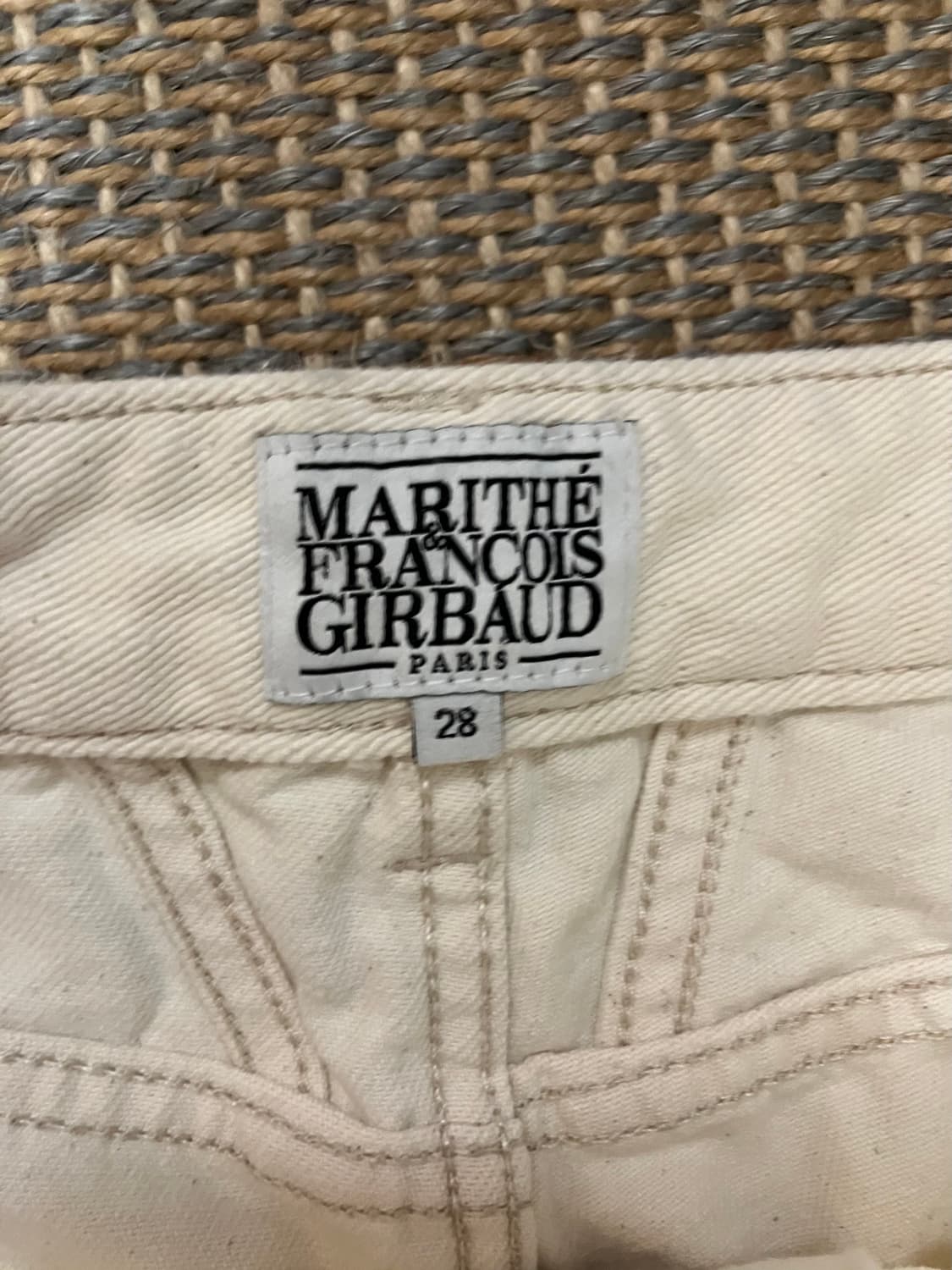 마리떼 프랑소와저버그 와이드 데님 팬츠 28 상품이미지5