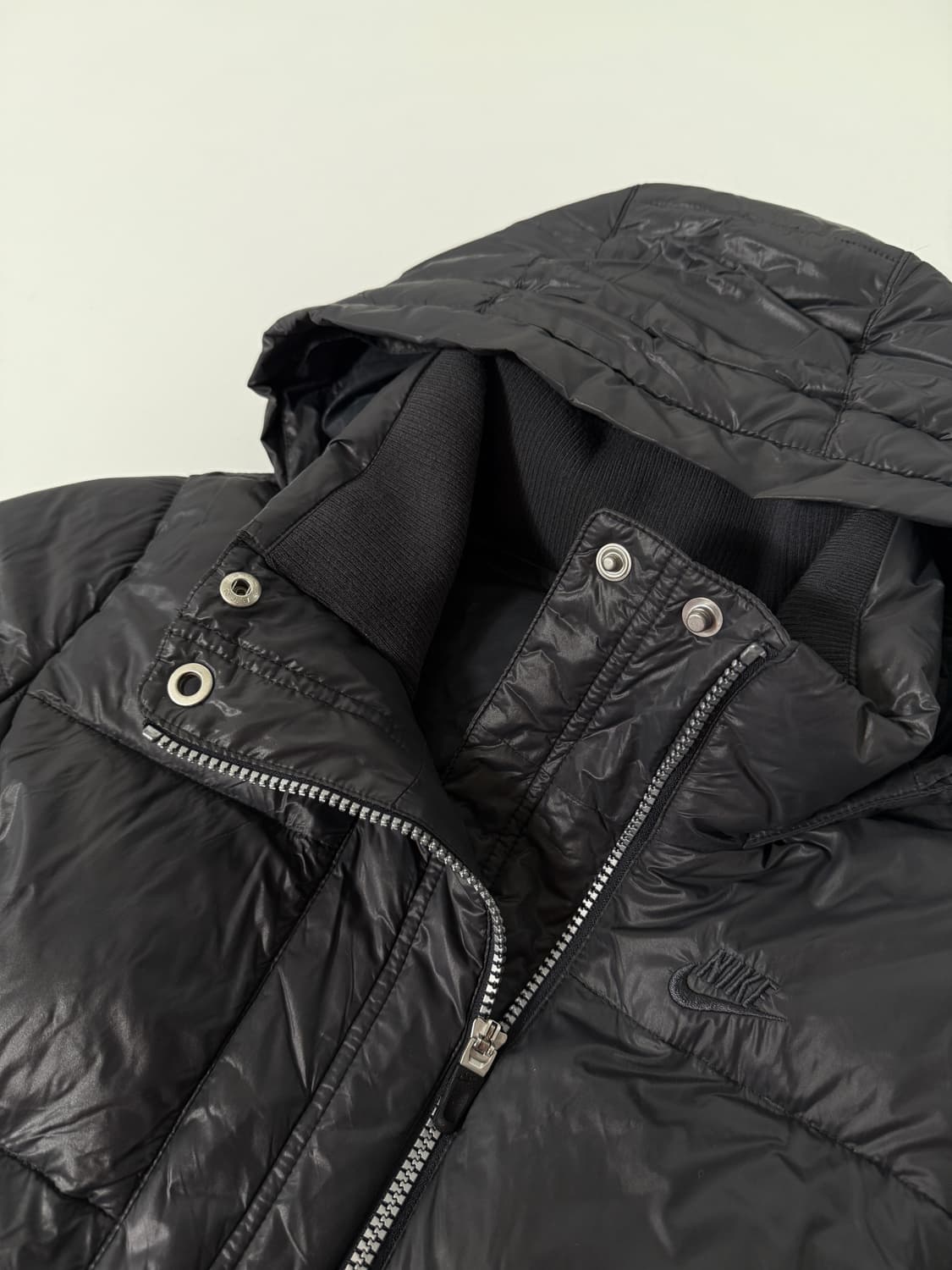 나이키 00‘s 그레이 언벨런스 집 다운 후드 패딩 상품이미지5