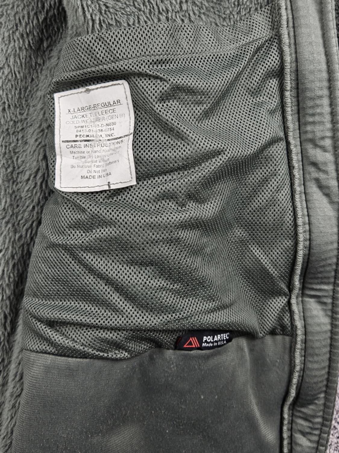 US ARMY 플리스자켓 ( XL ) / 9728 상품이미지8