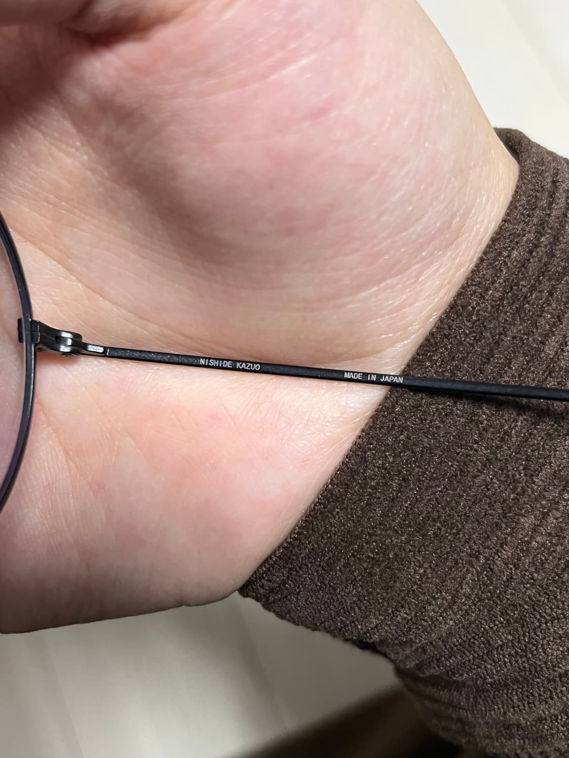 니시데카즈오 안경 nk-742 c12 블랙 상품이미지7