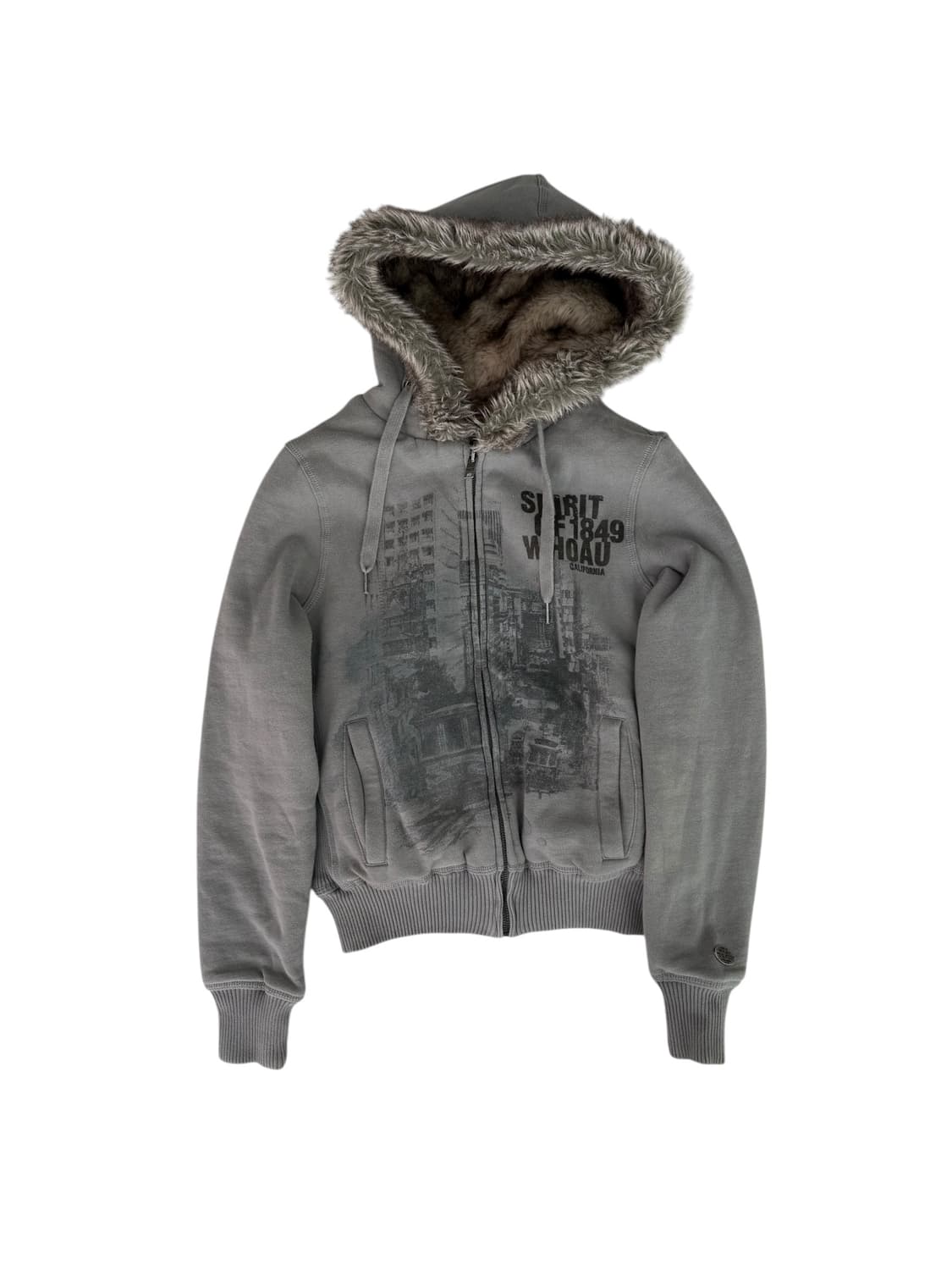 후아유 울프죠 후드집업 상품이미지6