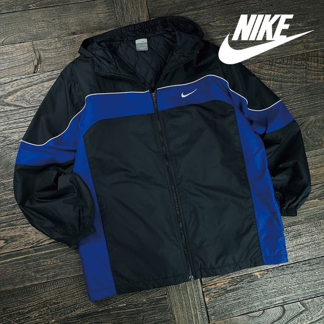[나이키] 00'S 빈티지 올드스쿨 빅로고 후드 바람막이 M19725 상품이미지1