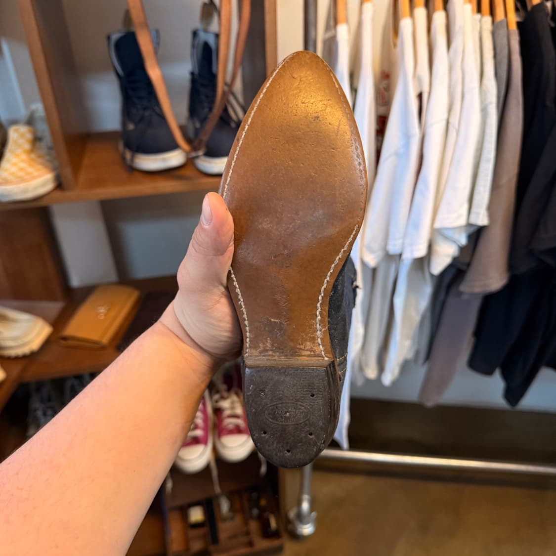 70S ACME 데님 웨스턴 카우보이 부츠 230 MADE IN USA 상품이미지6