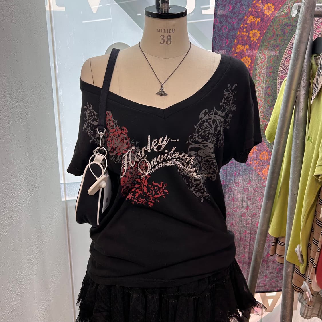 Harley Davidson y2k Short Sleeve T-shirt 상품이미지2