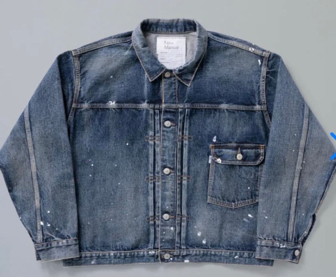 캡틴선샤인x뉴메뉴얼 데님자켓 상품이미지1