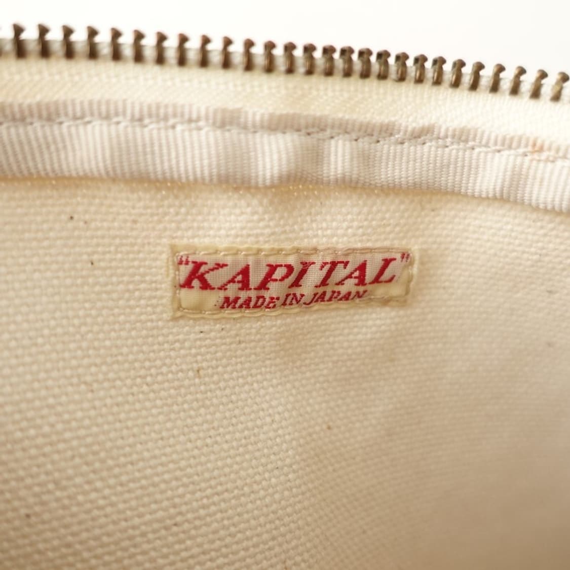 Kapital 범포 캔버스 미니 토트백 상품이미지9