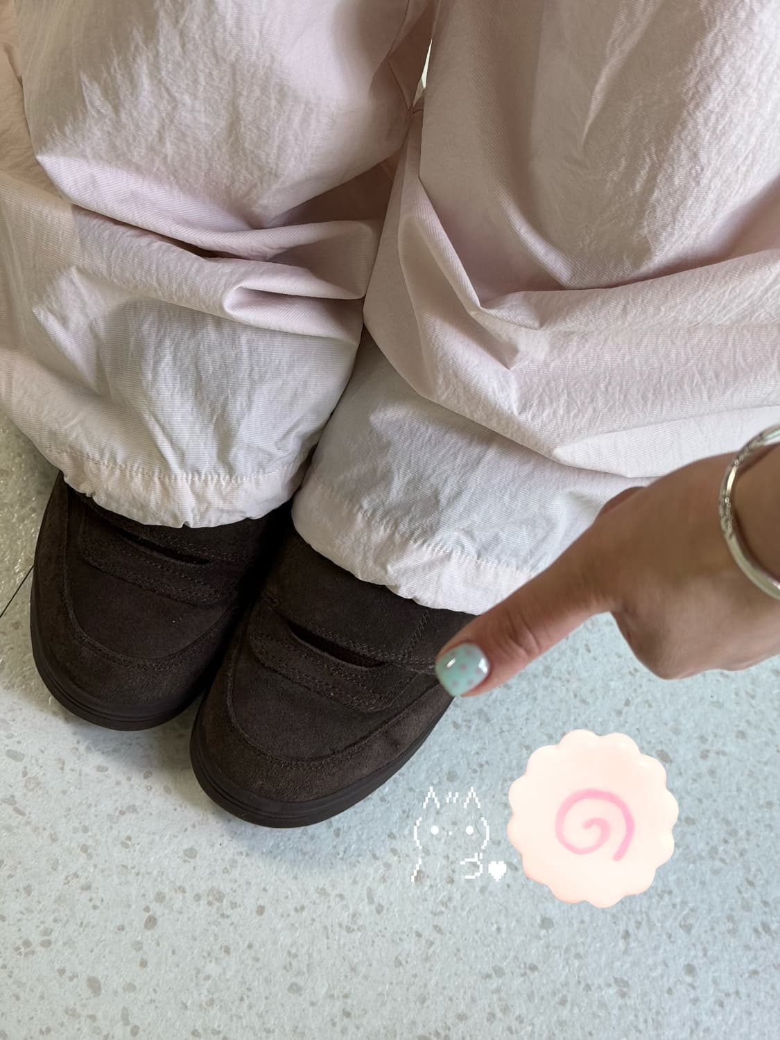 스컬프터 연핑크 파라슈트 카고팬츠 상품이미지5