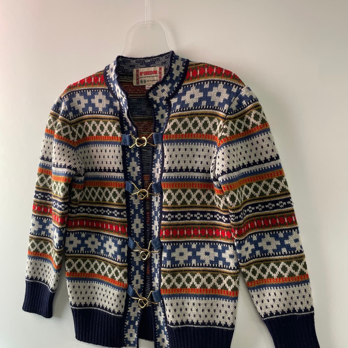 맥그리거 엔틱 울 노르딕 가디건 상품이미지3