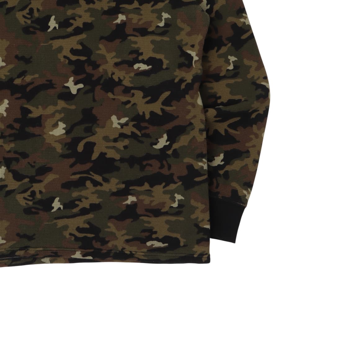 폴로 랄프로렌 카키 카모 와플 롱슬리브 상품이미지4