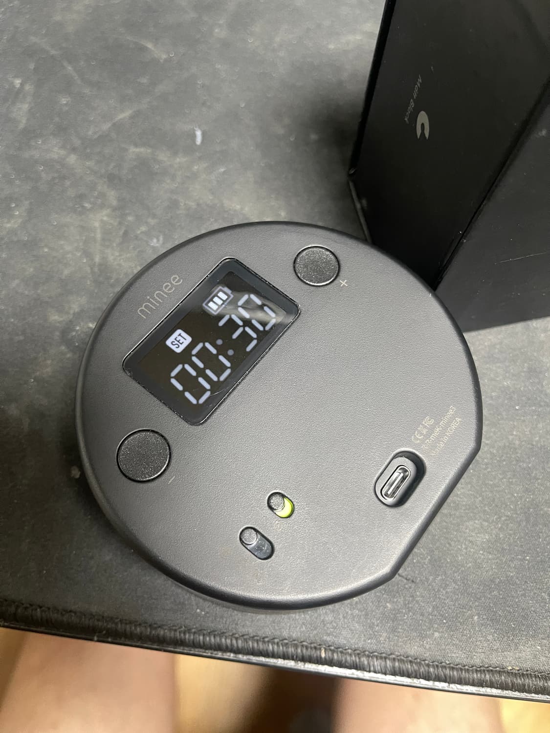 마이니 타이머 매트 블랙 상품이미지4