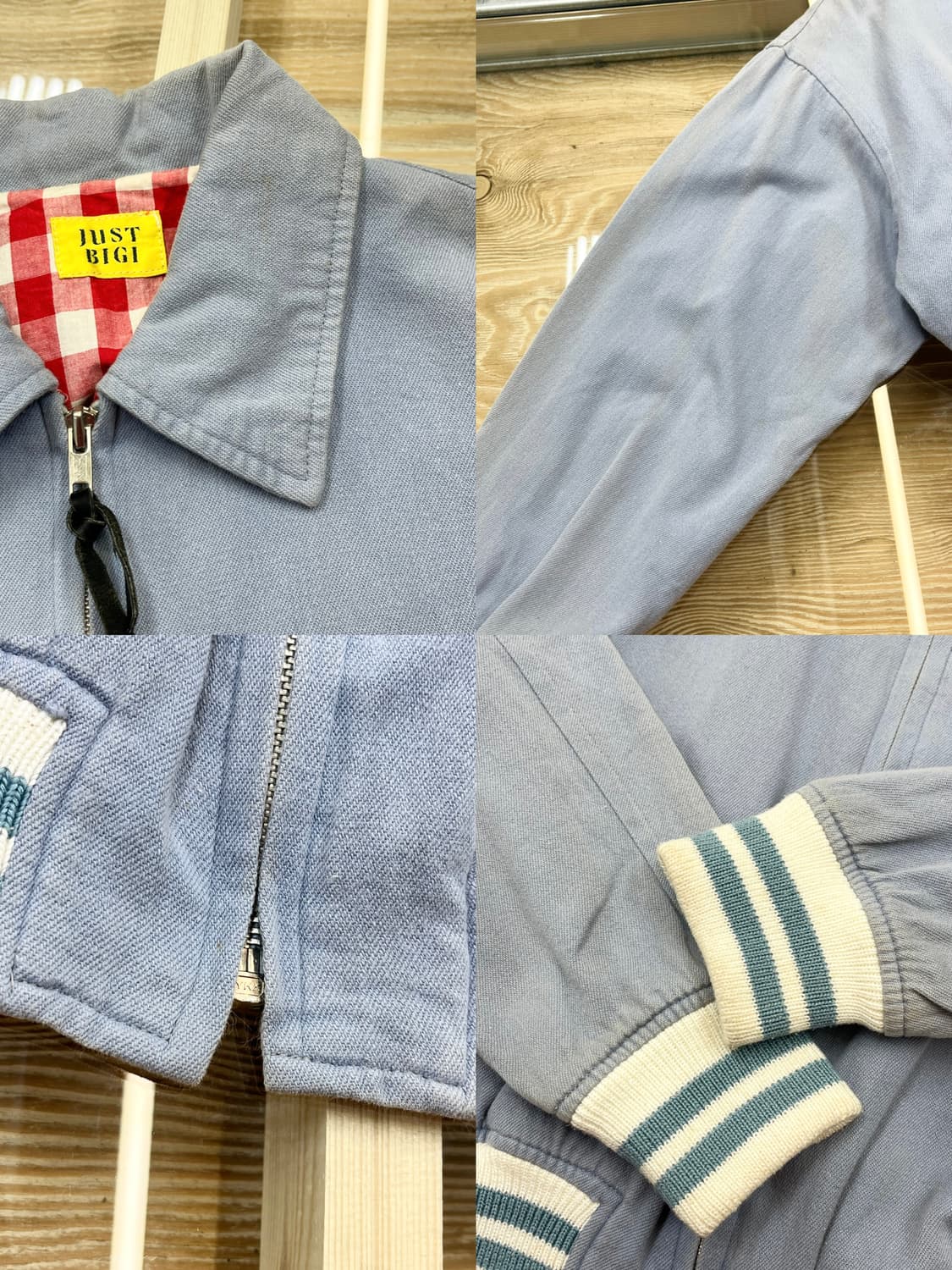 Just Bigi 90's 스위프트 브레이싱 자켓 상품이미지8