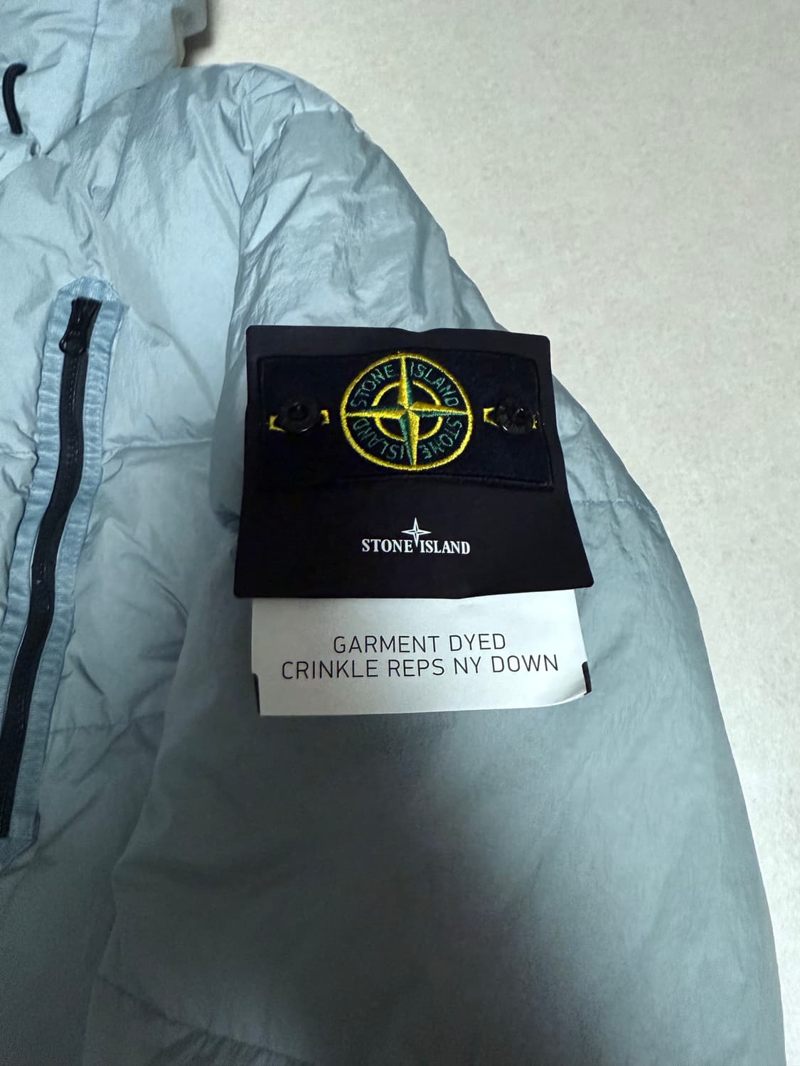 스톤아일랜드 크링클랩스 후드 롱 패딩 상품이미지4