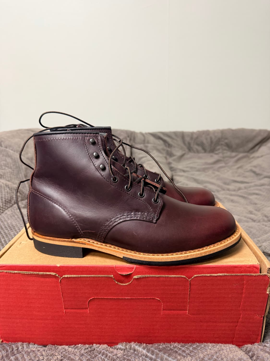 레드윙 9419 벡맨 블랙체리 9D 팩토리 세컨 상품이미지6