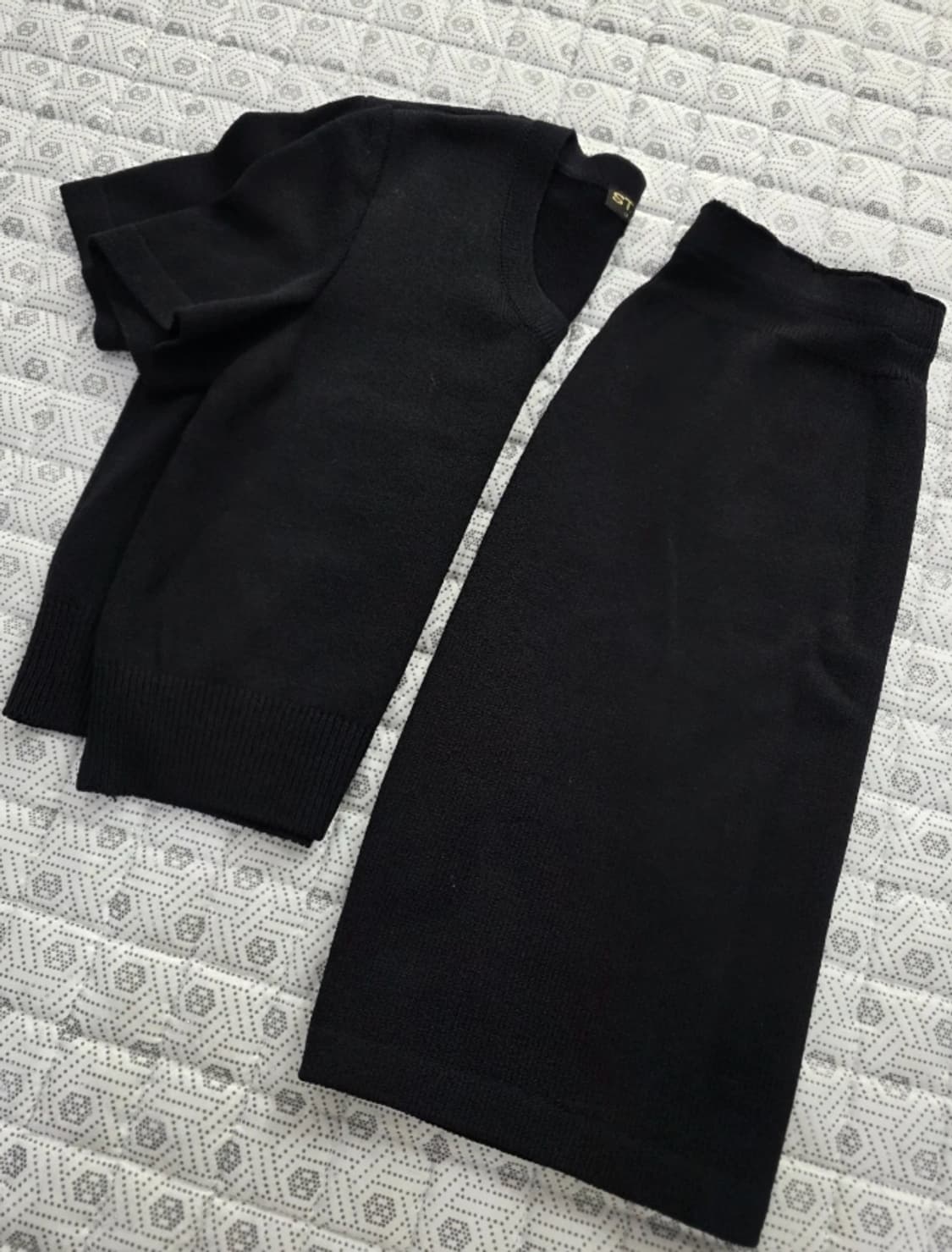 (새상품급) St. John 세인트존 니트 상하의 세트 55 상품이미지1