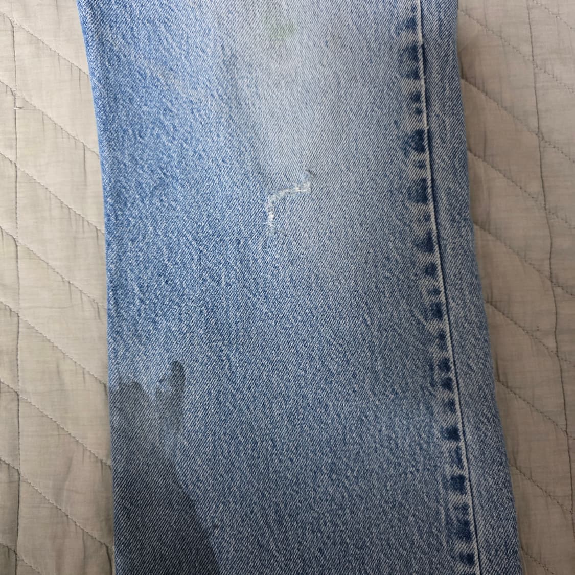 [36X30] 90-00 빈티지 리바이스 517 부츠컷 데님 4 트래쉬드 상품이미지3