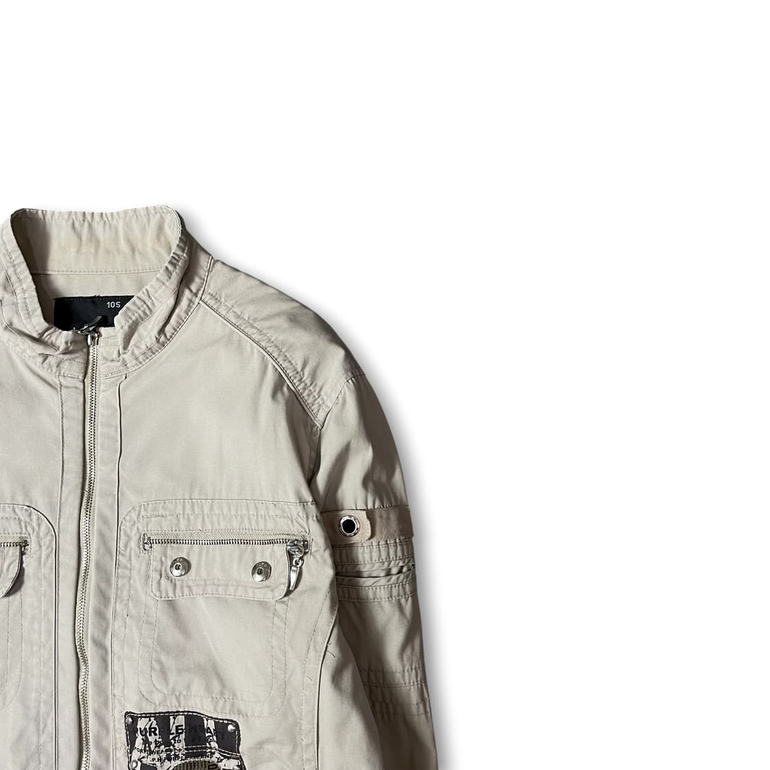 퍼플 브랜드 연베이지 포켓디테일 자켓 105 상품이미지3