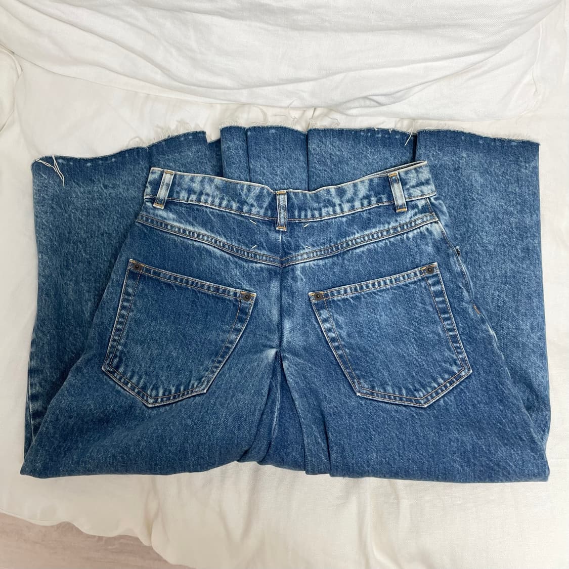 메종 마르지엘라 Margiela 데님 퀼로트 큐롯 스커트 팬츠 쇼츠 상품이미지8