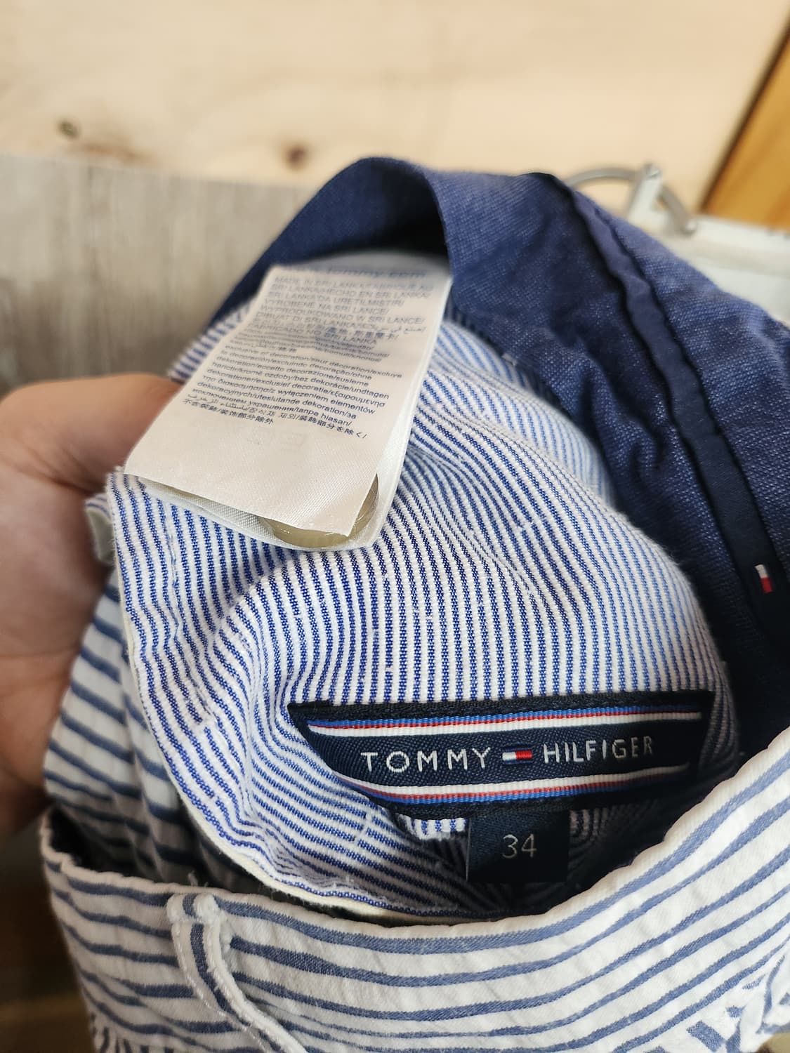 1219) 타미힐피거 스트라이프 반바지 상품이미지7