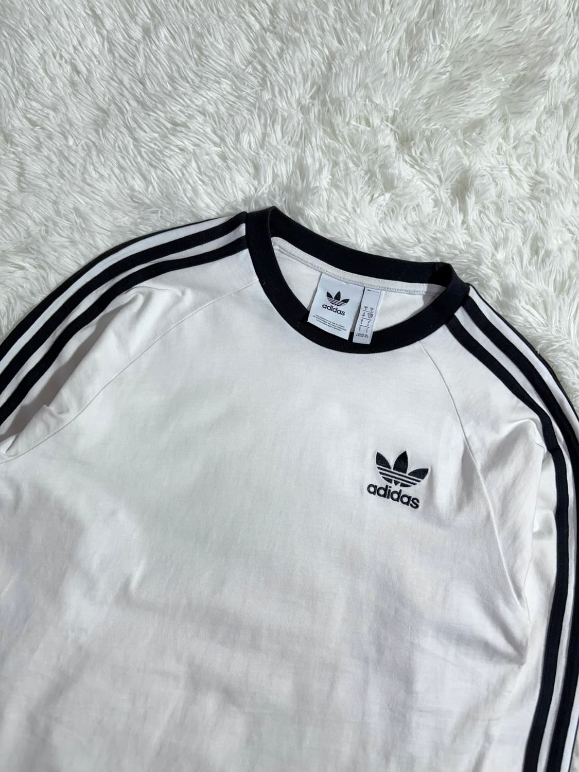 아디다스 유로파 오버핏 화이트 슬리브  상품이미지4